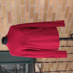 Vintage Red Lana Lee Women's Sweater, Sz L